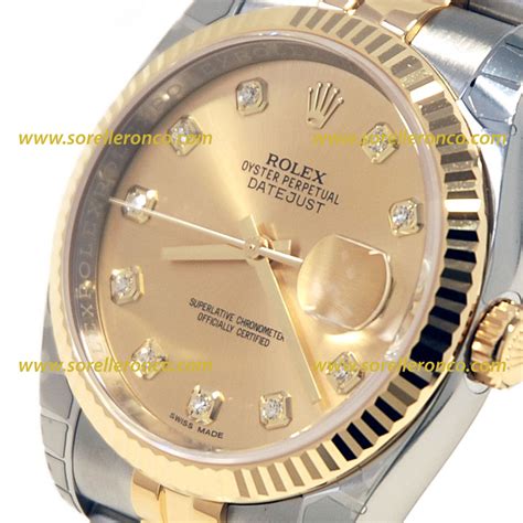 quadrante rolex datejust brillanti prezzo|rolex datejust 36 prezzo.